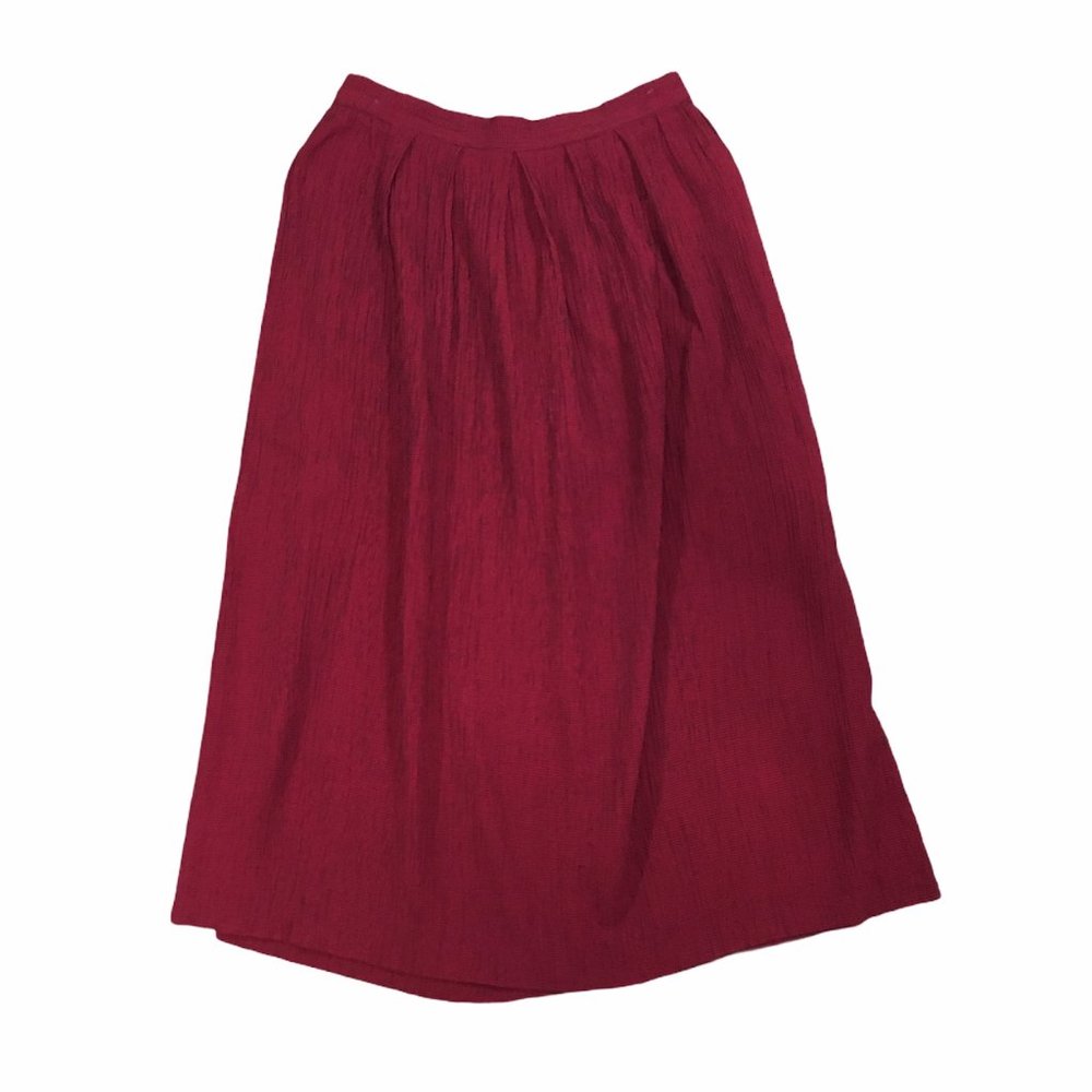 Vintage Jessica Howard Plaid Elastic Waist Skirt